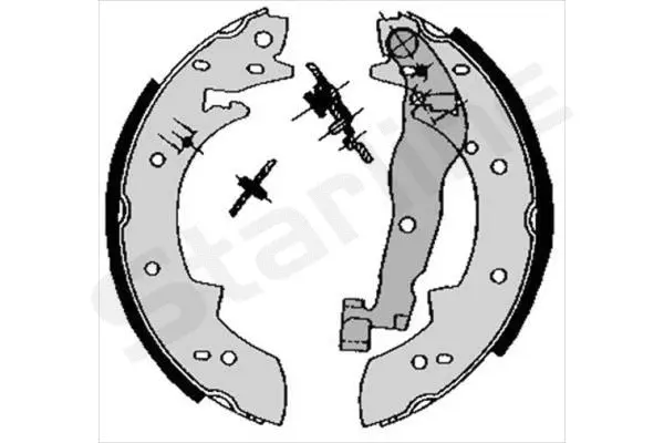 Brake Shoe Set (BC 03330)