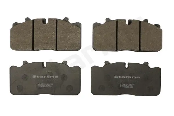 Brake Pad Set, disc brake (BD T007)