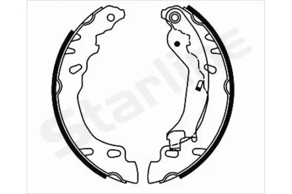 Brake Shoe Set (BC 08780)