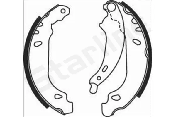 Brake Shoe Set (BC 07490)