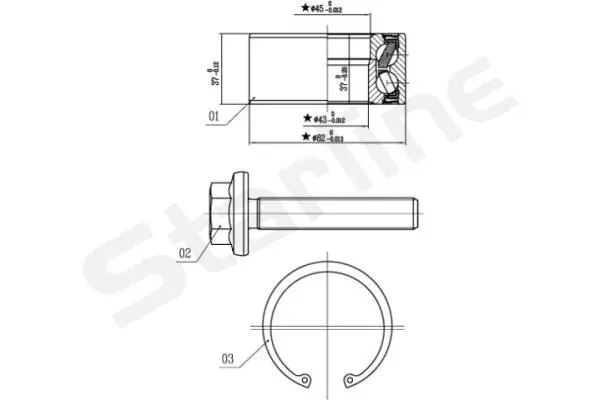 Wheel Bearing Kit (LO 01356)