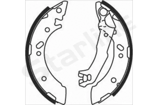 Brake Shoe Set (BC 07710)