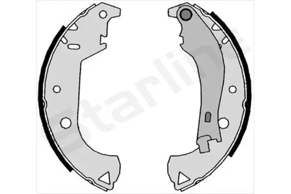 Brake Shoe Set (BC 07810)
