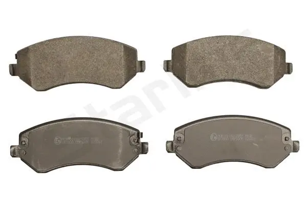 Brake Pad Set, disc brake (BD S752)