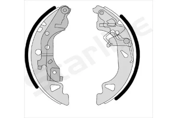 Brake Shoe Set (BC 07680)