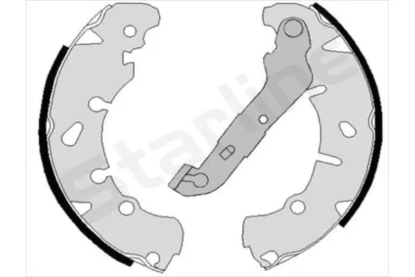 Brake Shoe Set (BC 08170)