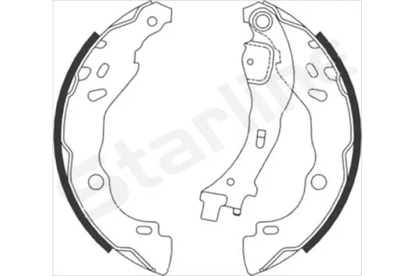 Brake Shoe Set (BC 08700)