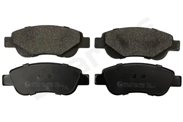 Brake Pad Set, disc brake (BD S843P)