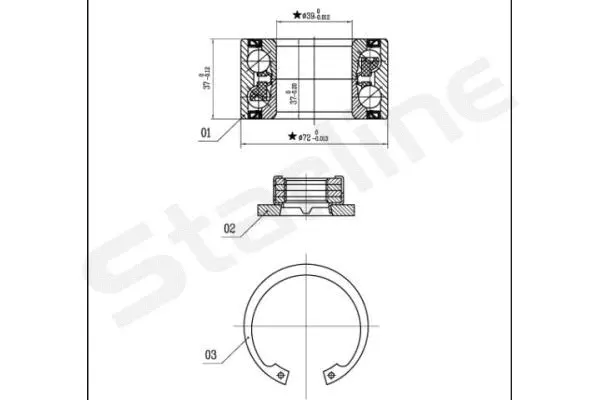 Wheel Bearing Kit (LO 03531)