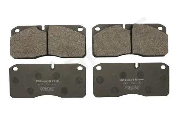 Brake Pad Set, disc brake (BD T019)