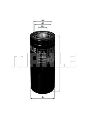 Hydraulic Filter, automatic transmission (HC 112)