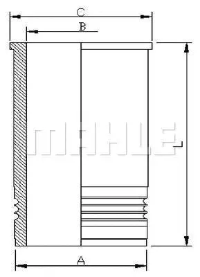 Cylinder Sleeve (C9352)