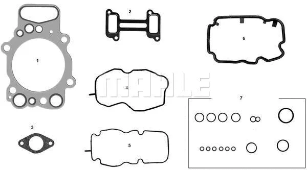 Gasket Kit, cylinder head (J&RS-9119/1)