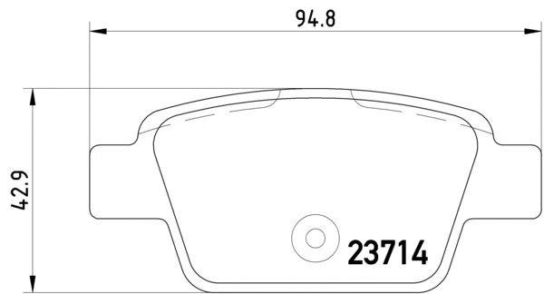 Brake Pad Set, disc brake (N-583)