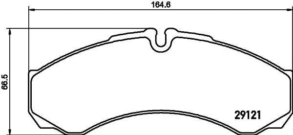 Brake Pad Set, disc brake (N-557)
