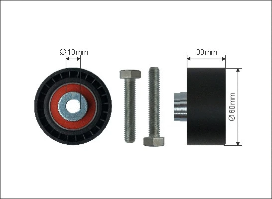 Deflection/Guide Pulley, timing belt (267-44)
