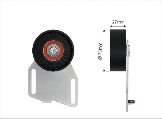 Belt Tensioner, V-ribbed belt (500096)