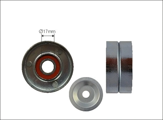 Tensioner Pulley, V-ribbed belt (500026)