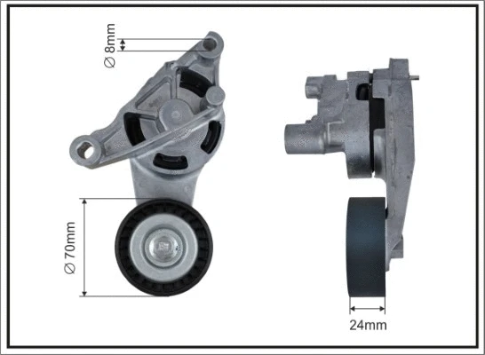 Tensioner Lever, V-ribbed belt (101691SP)