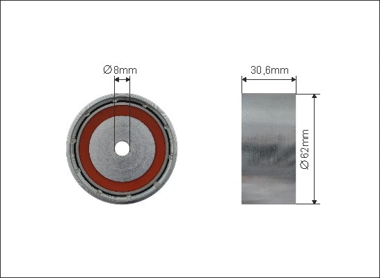Tensioner Pulley, timing belt (352-120)