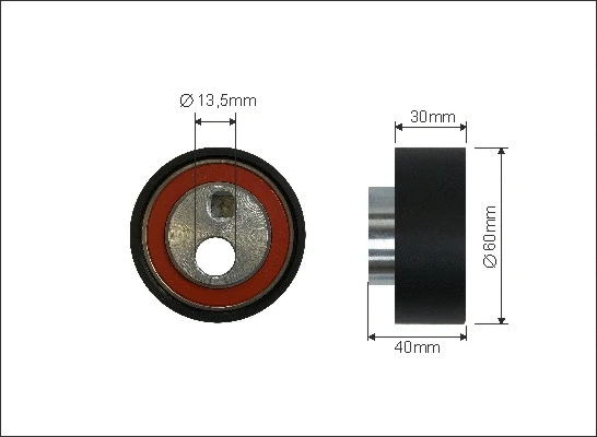 Tensioner Pulley, timing belt (430-140)