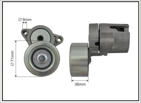 Tensioner Lever, V-ribbed belt (142800SP)
