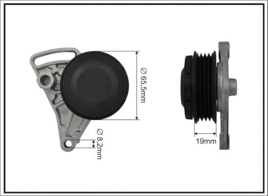 Tensioner Lever, V-ribbed belt (108325SP)