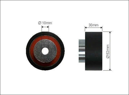 Deflection/Guide Pulley, timing belt (436-145)