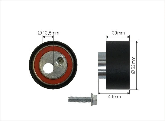 Tensioner Pulley, timing belt (431-140)