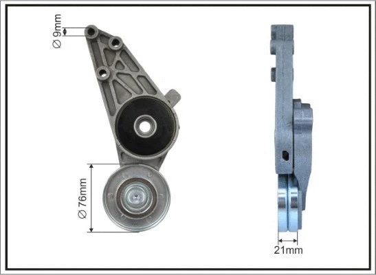 Tensioner Lever, V-ribbed belt (117000SP)