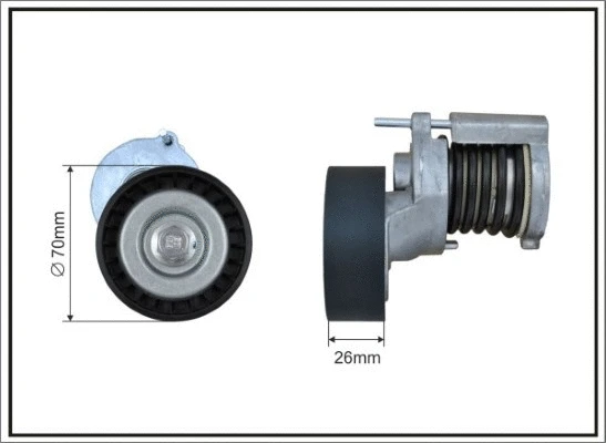 Tensioner Lever, V-ribbed belt (100100SP)