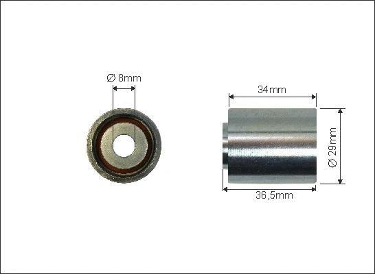 Deflection/Guide Pulley, timing belt (372-130)