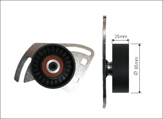 Belt Tensioner, V-ribbed belt (129-78)
