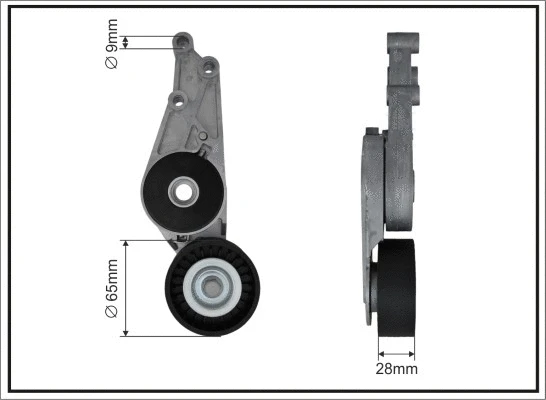Tensioner Lever, V-ribbed belt (112000SP)