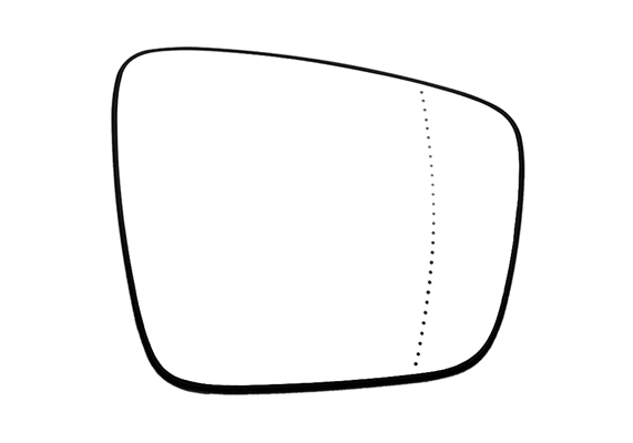 Mirror Glass, exterior mirror (16133)