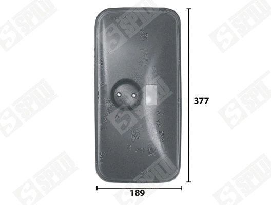 Exterior Mirror, driver cab (61417)