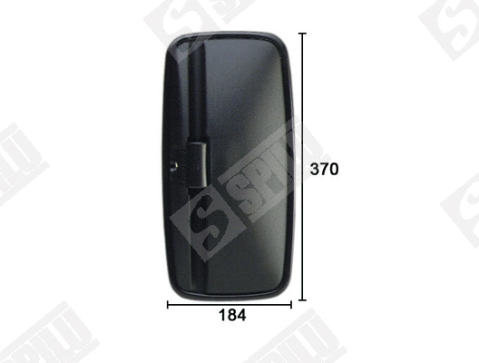 Exterior Mirror, driver cab (61813)