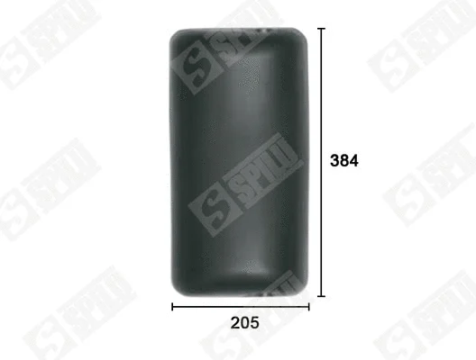 Exterior Mirror, driver cab (61141)