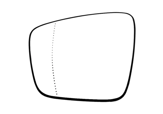 Mirror Glass, exterior mirror (16132)