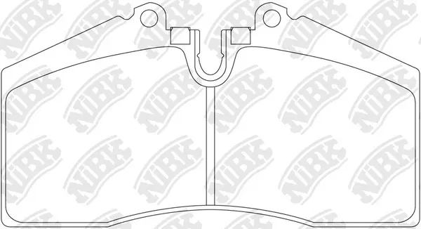 Brake Pad Set, disc brake (PN0299)