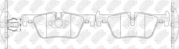 Brake Pad Set, disc brake (PN32002)
