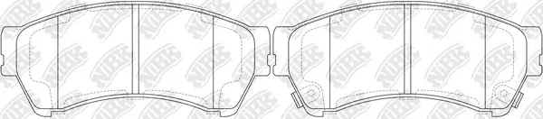High Performance Brake Pad Set