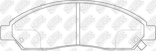 Brake Pad Set, disc brake (PN4801)