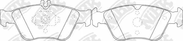 Brake Pad Set, disc brake (PN0026)