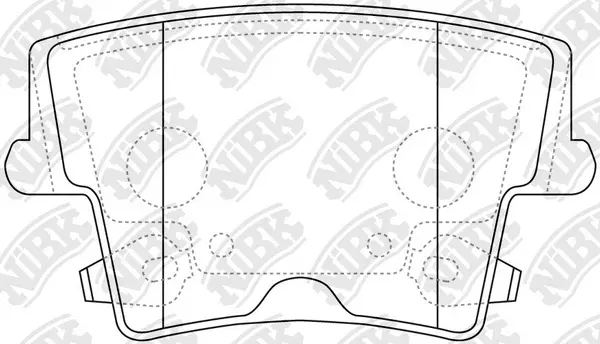 Brake Pad Set, disc brake (PN0422)