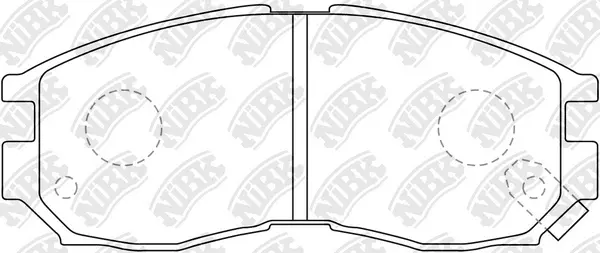 Brake Pad Set, disc brake (PN3271)