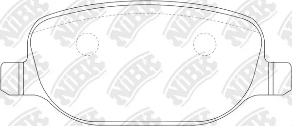 Brake Pad Set, disc brake (PN0324)
