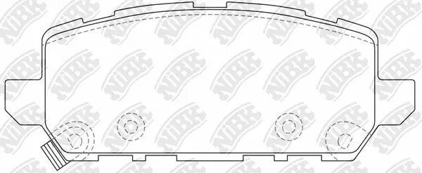 Brake Pad Set, disc brake (PN8812)