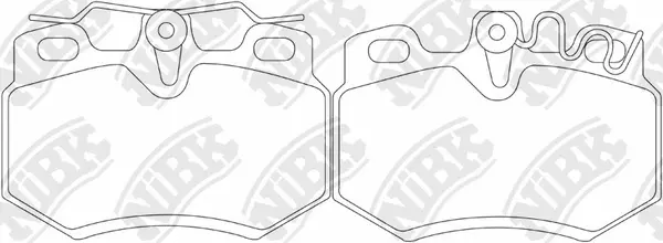 Brake Pad Set, disc brake (PN0248)
