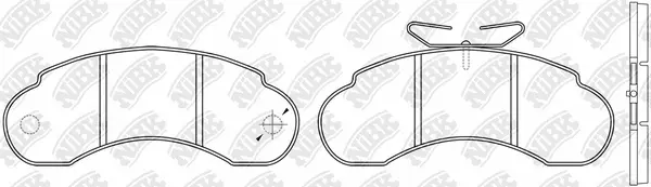Brake Pad Set, disc brake (PN0271)
